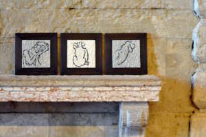 Passe-partout in legno di abete Nero