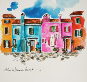 Burano veduta