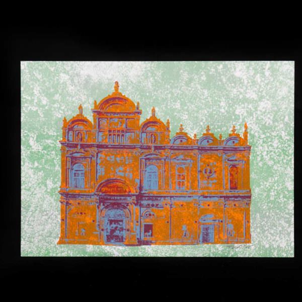 Serigrafia Scuola Grande di San Marco Fallani Venezia